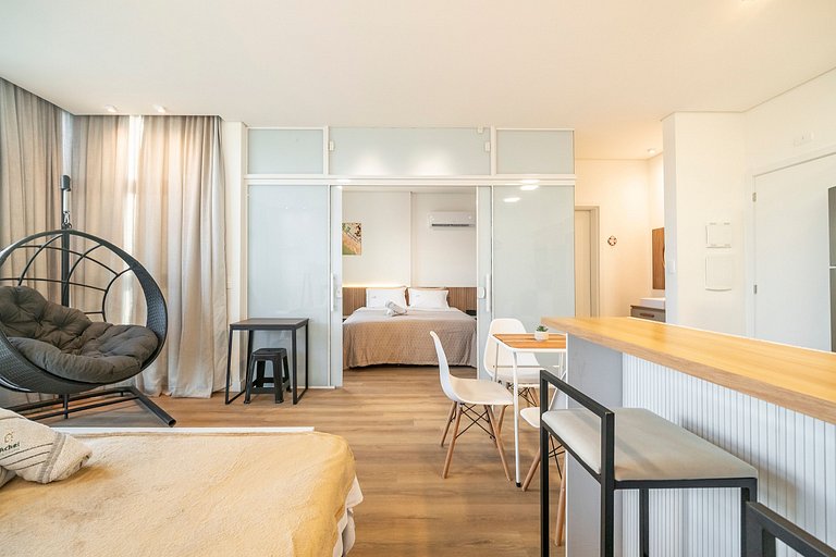 Riviera Concept 1 Qto e Piscina by Achei Camboriú