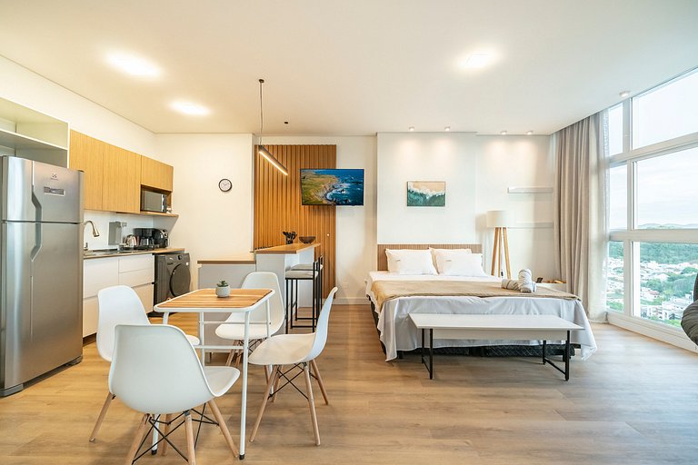 Riviera Concept 1 Qto e Piscina by Achei Camboriú