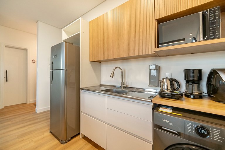 Riviera Concept 1 Qto e Piscina by Achei Camboriú