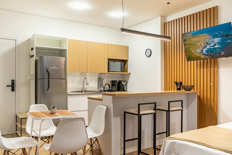 Riviera Concept 1 Qto e Piscina by Achei Camboriú