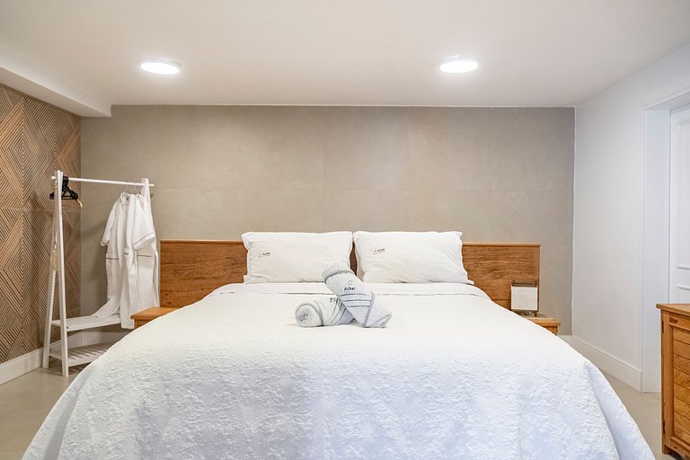 Atalaia SPA 1 Qto c/ Banheira by Achei Camboriú