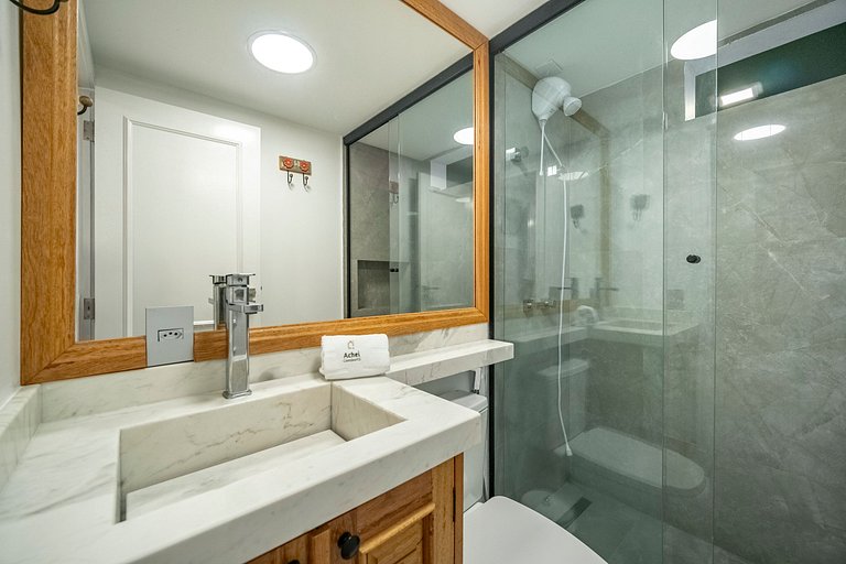 Atalaia SPA 1 Qto c/ Hidro by Achei Camboriú