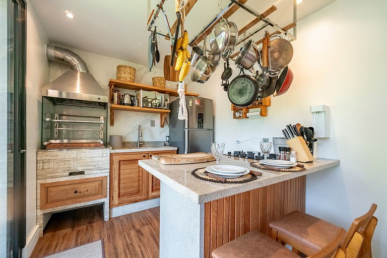 Atalaia SPA 1 Qto c/ Banheira by Achei Camboriú