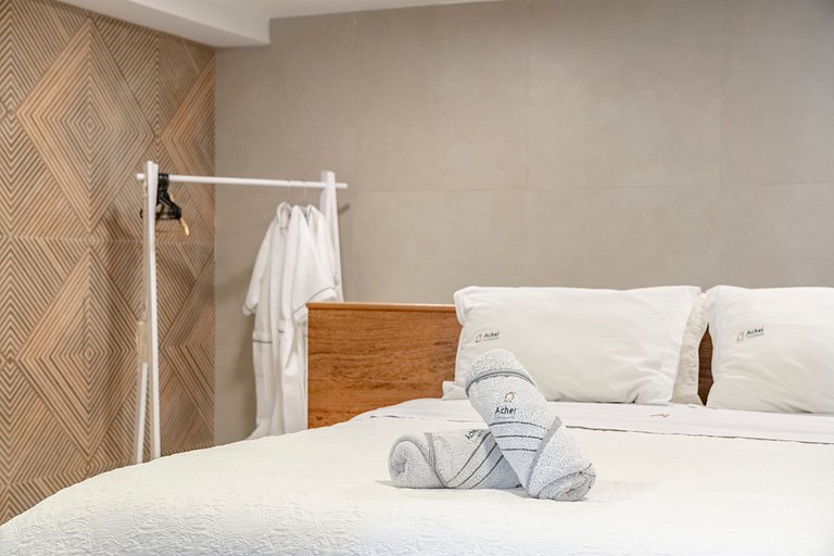 Atalaia SPA 1 Qto c/ Hidro by Achei Camboriú