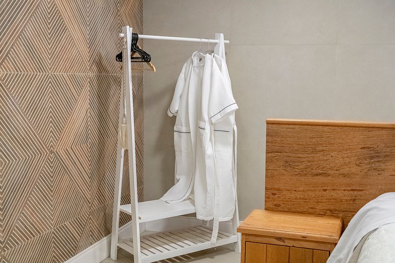 Atalaia SPA 1 Qto c/ Banheira by Achei Camboriú