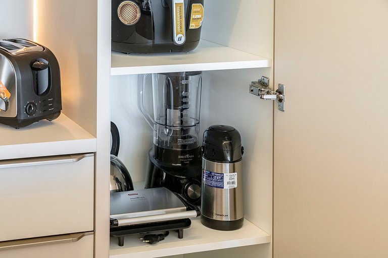 Riviera Vista Mar 2 Qt e Piscina by Achei Camboriú