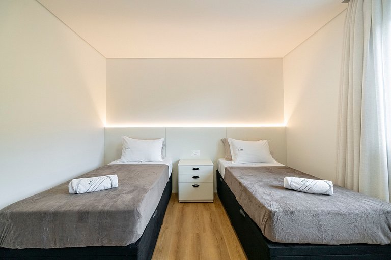 Riviera Concept 2 dorm e Piscina by Achei Camboriú