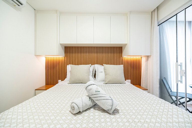 Riviera Vista Mar 2 Qt e Piscina by Achei Camboriú