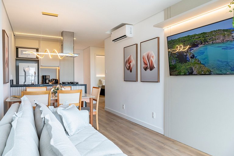 Riviera Vista Mar 2 Qt e Piscina by Achei Camboriú